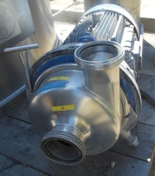 Hilge, Hilge Steel centrifugal filter pump, 15 HP, 3.25" inlet, 3.25" outlet