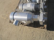 400 GPM, Fristam #FPX1742, Stainless Steel centrifugal pump, 20 HP, 2-1/2" inlet, 2" outlet