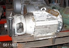 APV / Crepaco, Apv Crepaco Steel sanitary centrifugal pump, 20 HP, 3" inlet, 1" outlet