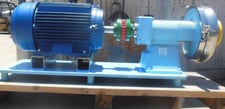 1400 GPM @ 133' TDH, Waukesha #210500480, Stainless Steel centrifugal pump, 22.5 HP, 6" inlet, 4" outlet