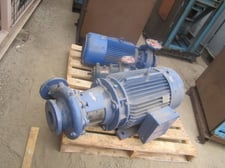 396 GPM, Ritz #65-200.2NF, cast iron centrifugal pump, 30 kW, 3" inlet, 2.5" outlet