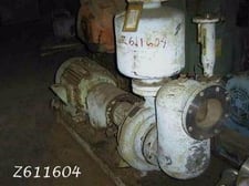 Durion #6X4-13-11.4, Durion Steel centrifugal pump, 40 HP, 6" inlet, 4" outlet