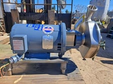 Fristam #FP732-155, sanitary centrifugal pump, 7.5 HP, 2-1/2" x 2"