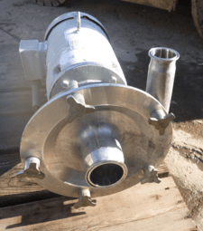 300 GPM @ 95' TDH, Fristam #FPX3451, centrifugal pump, 3" inlet, 2" outlet, 7.5 HP