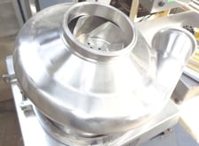 Waukesha Cherry Burrell #2105, 316 Stainless Steel centrifugal pump head, 6" inlet, 4" discharge, less drive