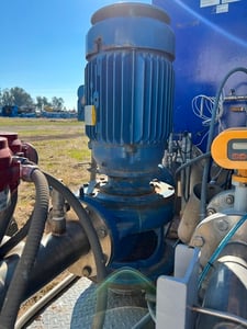 400 GPM @ 104' TDH, Paco #401127VL, cast iron centrifugal pump, single stage, 15 HP