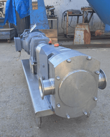 Alfa Laval #SRU5-168LS, Alfa-Laval Steel positive displacement pump, 15 HP rotaty lobe pump, 2013