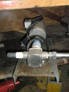 Jabsco #30520-0000, Jabsco Steel positive displacement pump, flexible impeller pump, 3/4 HP, 1" inlet/outlet