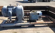 Waukesha #220, Waukesha Steel positive displacement pump, 15 HP, 3" inlet/outlet