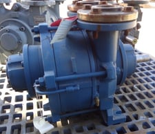 150 CFM, Travaini #TRVA50-220, single stage liquid ring vacuum pump, 15 HP, 1.96" inlet/outlet, 2011