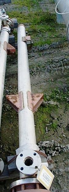 Croll Reynolds #1Y, Croll Reynolds Steel vacuum pump, steam evactor w/condenser, 2" inlet/outlet