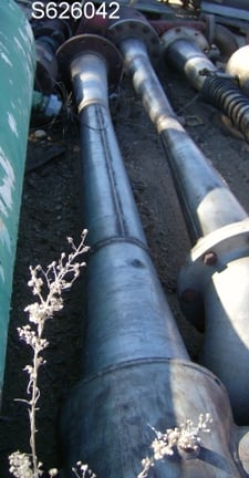 Graham, 304 Stainless Steel vacuum pump, steam ejector, 8" inlet, 6" outlet, 140 psi