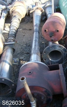 Graham, 304 Stainless Steel vacuum pump, steam ejector, 10" inlet, 6" outlet, 140 psi