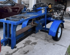 Tire Service International #TC-300, wheel crusher, 18 HP V-Twin B & S commerical gas engine, 2021