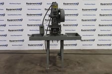 5 Ton, Perkins #J-S-4-K, OBI punch press, 1" stroke, 1/3 HP, mechanical actuated foot pedal operation