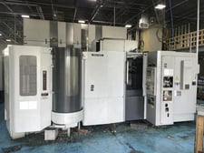 DMG Mori #NHX-4000, M730BM Control w/MAPPS, 22" X, 22" Y, 26" Z, 12000 RPM, 120 automatic tool changer, 5