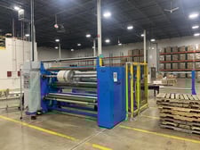 Elite Cameron #CW800HD, 94" cantilevered duplex slitter rewinder, anti-static system, 500 FPM, 2020