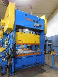 250 Ton, Niagara #PN250-84-42, straight side double crank press, 8" stroke, 23" Shut Height, 6" adj., 15030