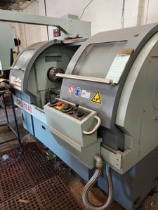 Kent #CRL-1640, precision teach lathe, 16" swing, 2" bar, 35" centers, 10.9" diameter, 35" length, tailstock