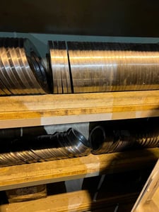 Slitter tooling, 7" ID knives and spacers