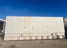 1500 KW Cummins #D1500FRZ4, diesel generator set, 277/480 Volts, 3-phase, KTA50-G9 engine, sound attenuated