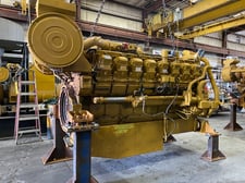 2200 HP Caterpillar #3516-DITA, diesel marine engine, 5500 hours, 1800 RPM, 1988