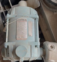 1/2 HP 1725 RPM Baldor-Reliance #P56G2338V-NM, duty master horiz AC motor, Frame K56C