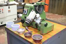 Kuhlmann #SU2, tool & cutter grinder, bench model, universal tool head, built in wheel head, 2000