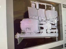 30 HP Rexroth, var vol press comp vane, 38 gpm, kidney circuit, 180 gal.tank, #582