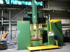 72" Bullard #Dyna-Tape, tool block changer, Fanuc CNC, 78" swg, 4-J, 12" ram, 75 HP, 100" U/R, remfr 2025