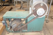 Granulator, Carbon Steel, 15" L x 12" width x 3" deep feed pan, 8" diameter chamber, 6" x 4" inlet, 2 HP