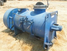 Littleford #FKM-600, Plow Mixer, Stainless Steel, 24" diameter x 48" L, 12" opening, 14" discharge, 30 HP