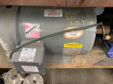 10 HP 3500 RPM Baldor #M37117T, Fr, 215T, 230/460 Volts