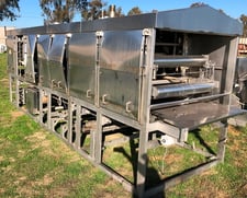 48" width x 240" L Belt Grill Oven, Stainless Steel