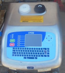 LINX #5900, Continuous Inkjet Coder Printer, 1433 FPM, 0.06" x 0.42" character H, 2014