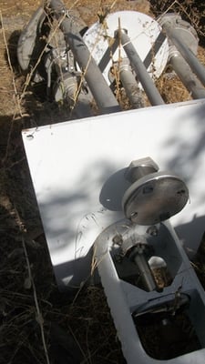Clow #B-163, Vertical Sump Pump, 316 Stainless Steel, 40 GPM @ 160', 15 HP, 59" pump H, 220/440V