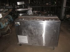Delfield #SDF51, chest type ice cream freezer, Stainless Steel, (3) 23" x 12" x 26" compartments, 2008