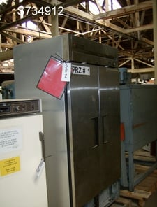 Tru Manufacturing #T-35F, freezer, 39-1/2" W x 4' 8" T x 2' D, (2) doors, 3/4 HP