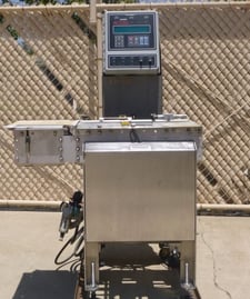 Ramsey/Icore #Autocheck-4000, Checkweigher, 8' x 12" Belt, 24" x 2.5" width chain conveyor, 1/2 HP, 1125 RPM