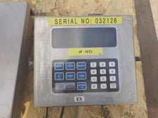 GSE Scale Systems #550, Programmable Scale, digital weight indicator, 13-3/4" x 12-1/4" S/S Platform