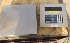GSE Scale Systems #550, Programmable Scale, digital weight indicator, 13-3/4" x 12-1/4" S/S Platform