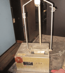 Tyler #RX-24, Portable Sieve Shaker, 13-3/4" width x 11" deep x 8" tall Unit base, 9.5" width x 11" deep x