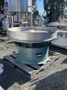 48" Kason, Screen, Stainless Steel, single/double deck, 2.5 HP, 1155 RPM, 460 V