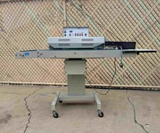 Packaging Aids Corporation (PAC), horizontal band sealer, Pac All In Sealer 552D 7/16, for bag & pouch