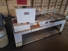 Latter Package Equipment #2015, L-Bar Sealer, 17" x 22" heat seal area, 13" width x 6" tall heat tunnel, 10"