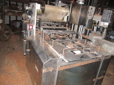 Pryor #99MC-HS/2, Tray Sealer, (22) 5.5" diameter trays, 1 HP, 1760 RPM, 230/460 V