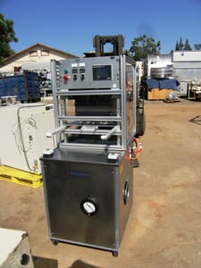 Orics #SL-VGF-100, Manual Vacuum Gas Flush Heat Seal, 10 cycles/min., 2 HP, 90 psi, 220 V