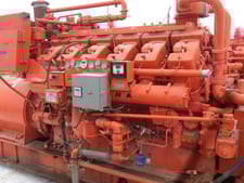 1200 RPM, Waukesha #L7042GL Kato Enginator, S/N 403362, Spec # C-80158, 10.5:1 ratio