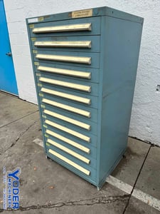 12 Drawer Vidmar cabinet