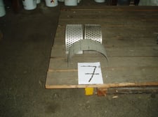 Fitzpatrick, Fitz Mill Replacement Screen, Stainless Steel, 7" width